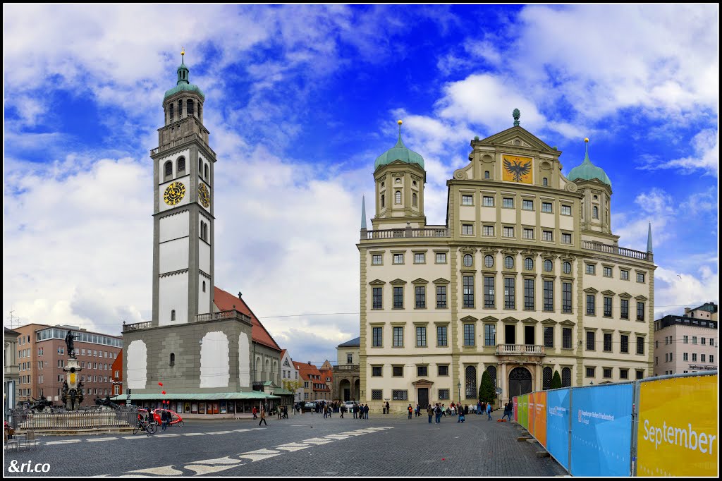 Augsburg, Rathausplatz