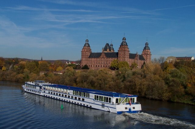 Aschaffenburg - Main & Schloß Johannisburg