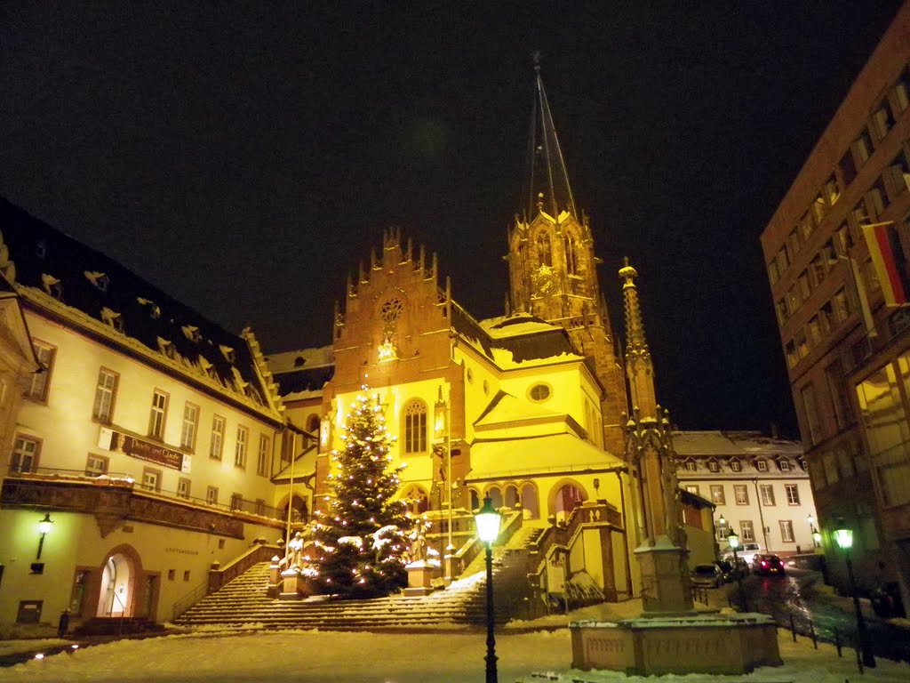 Aschaffenburg. Eglise St. Peter und Alexander.