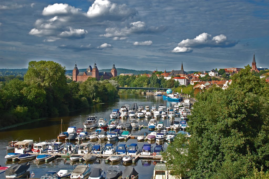 Aschaffenburg - Floßhafen Yachthafen/Yacht und Bootsclubs