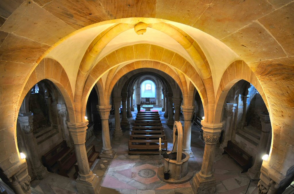 Bamberg, Krypta im Dom St. Peter und St. Georg