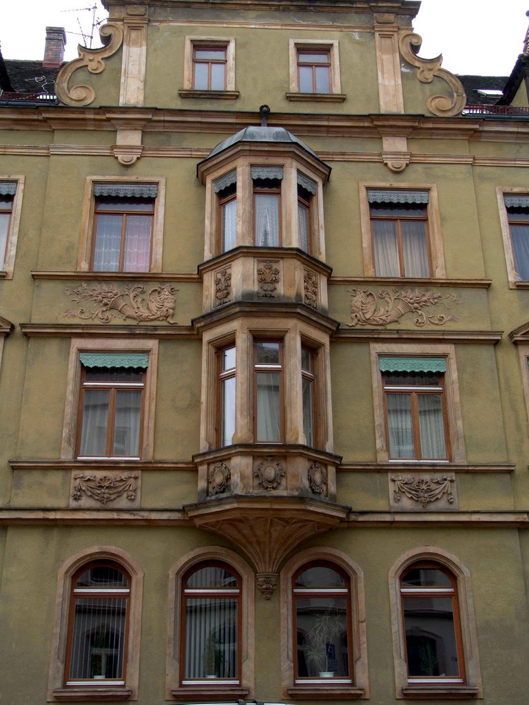 Fassade mit Erker