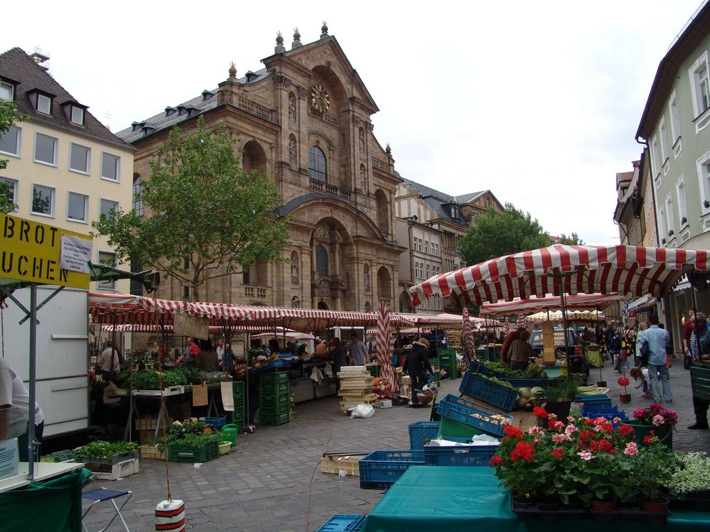 Marktstände - Grüner Markt