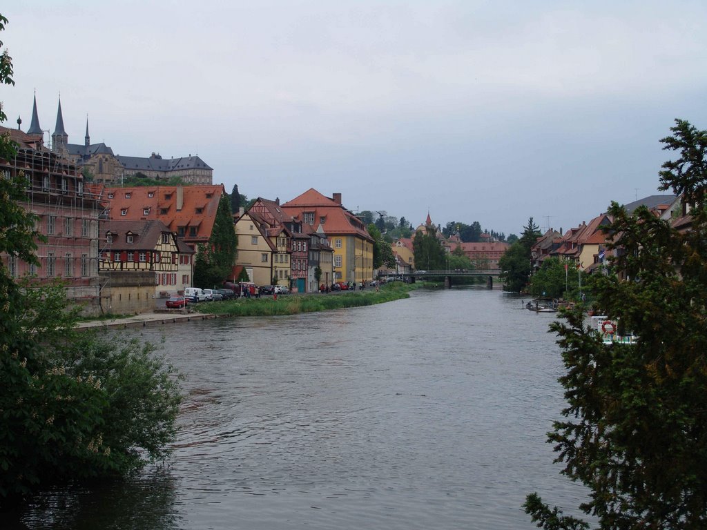 Blick entlang des Lingen Regnitzarms