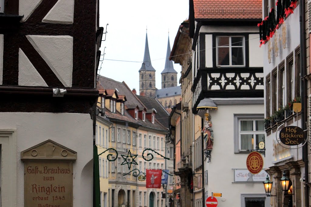 Bamberg - Ruelle sur léglise