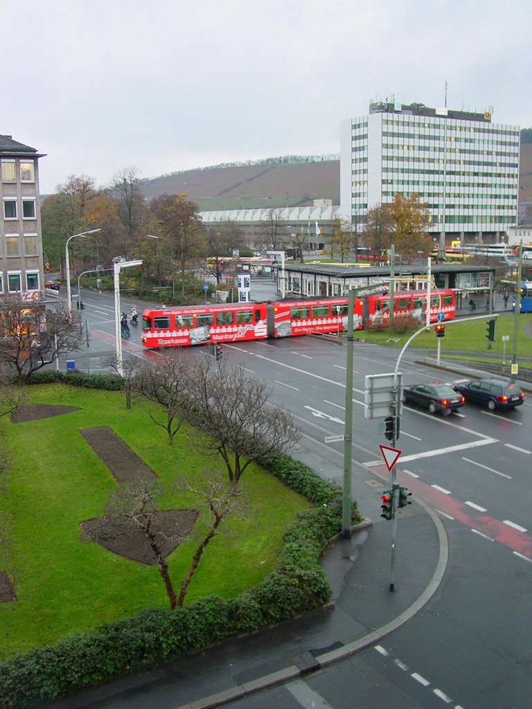 In front of Wurzburg DB station