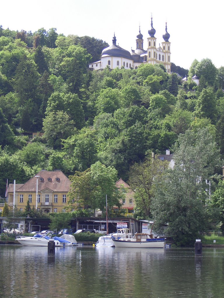 Käppele über dem Main in Würzburg (Our Ladys chapel above the river Main in Würzburg)