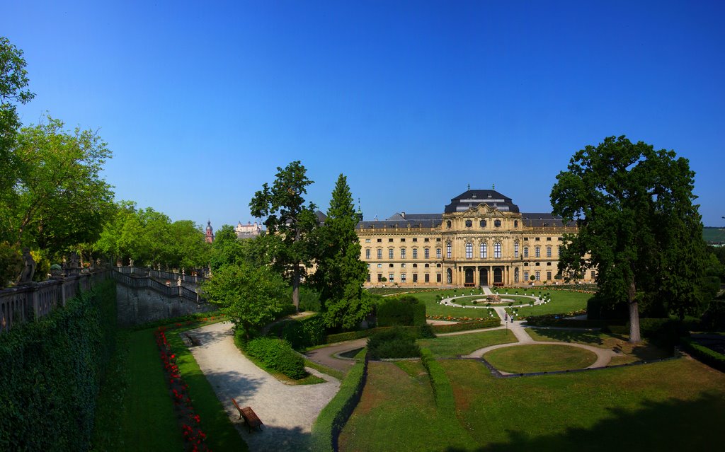 St. Peter und Paul Kirche, Festung Marienberg und Würzburger Residenz, Würzburg