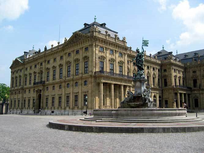 Residenz in Würzburg/Bayern