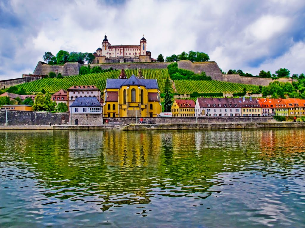 Festung Marienberg in Würzburg.