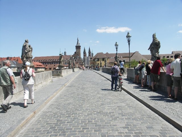 Radtour 06 - Würzburg - alte Mainbrücke a.D. 1133