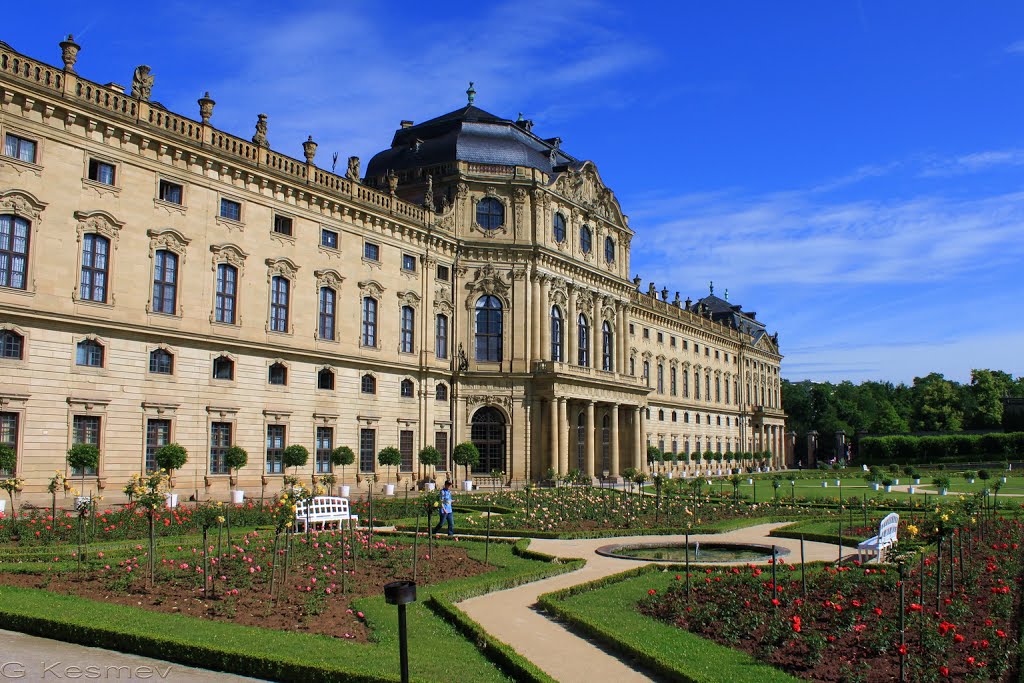 Würzburger Residenz, Hofgarten, Wurzburg