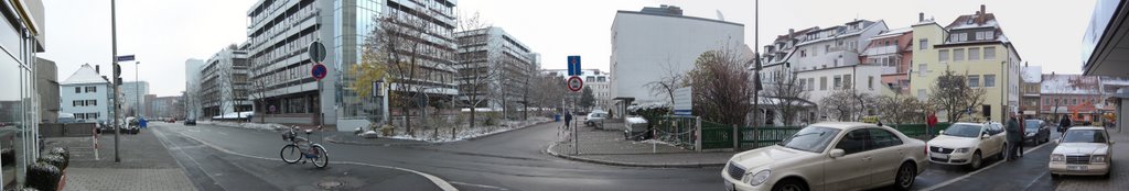 Panorama 1 Beethovenstrasse Erlangen (180°)