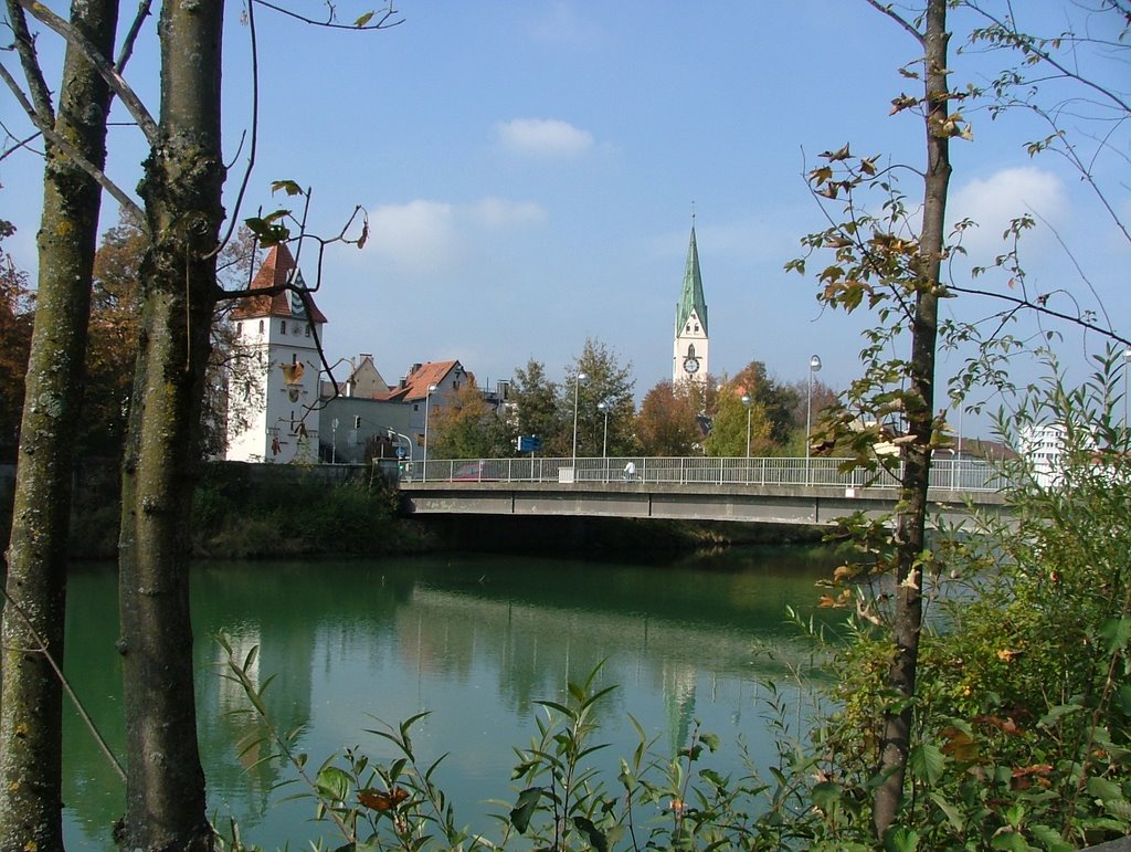 Iller,St.Mangbrücke und St.Mangkirche