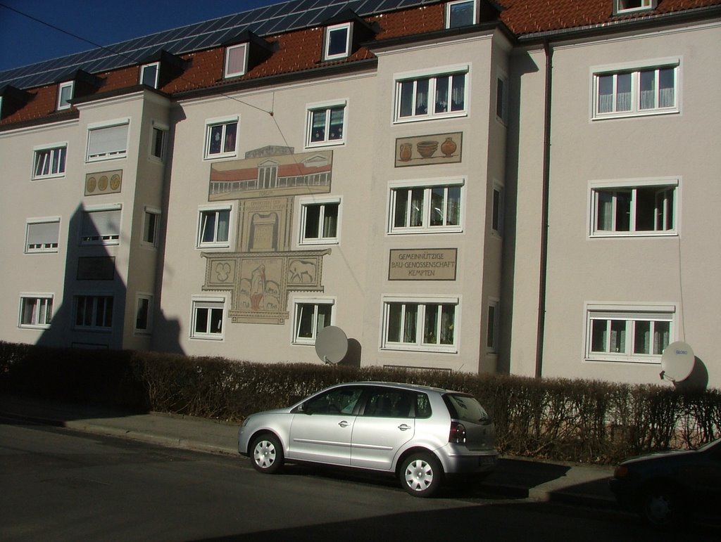 Nach dem Krieg wurde das röm. Campodunum teilweise überbaut.