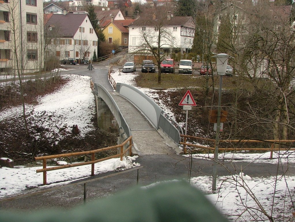 Rottachsteg aus Kunststoff