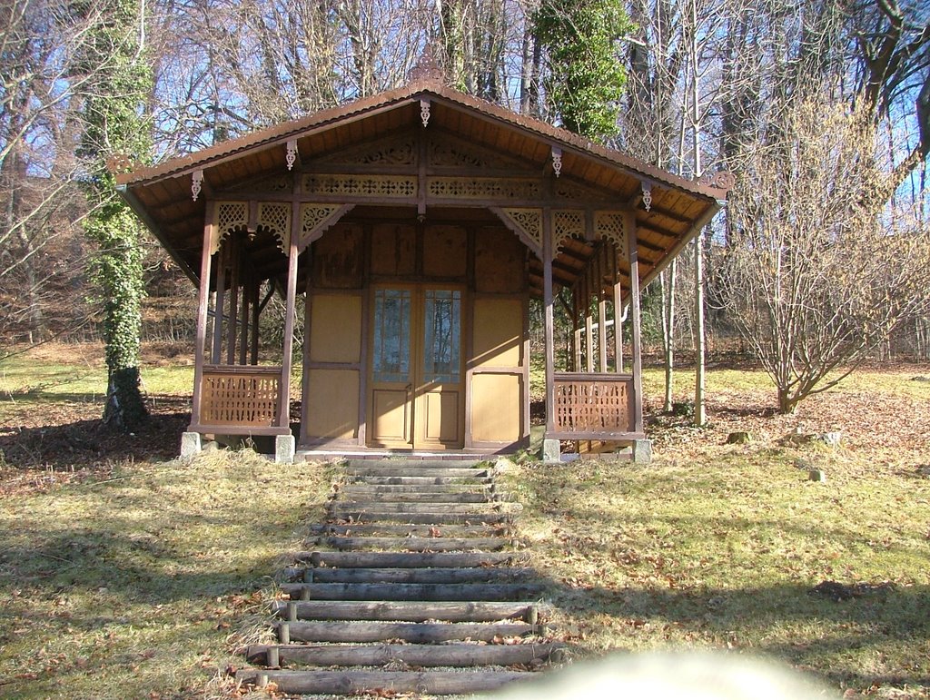 Gartenhaus aus dem 19.Jahrhundert im Chapuis Park