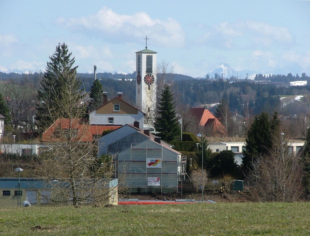 Blick nach Sankt Mang