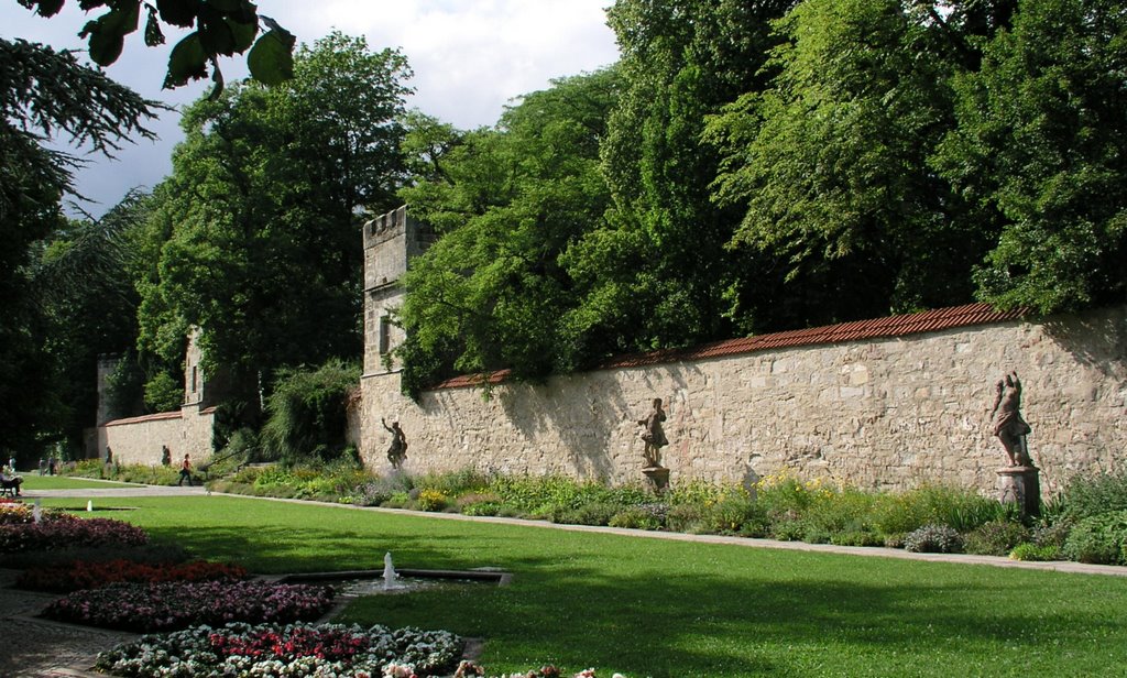 Rosarium im Hofgarten Coburg