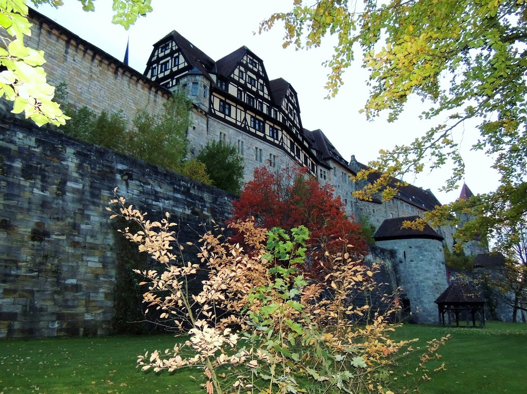 Veste Coburg im Abendlicht
