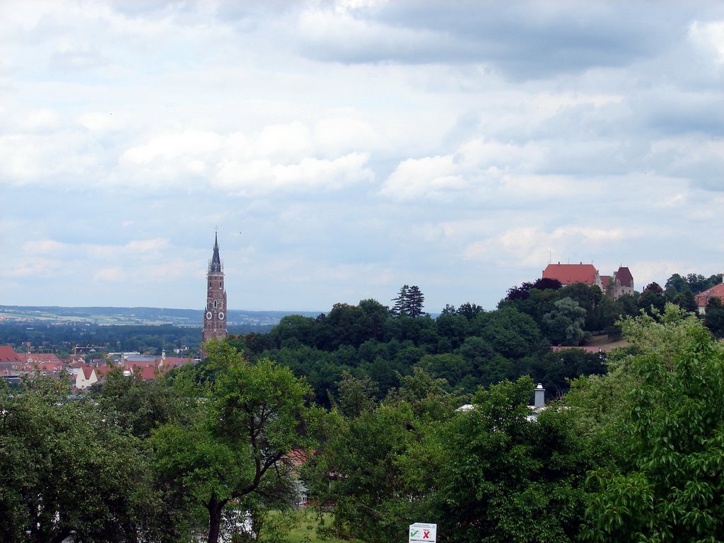 St. Martin und Burg Trausnitz