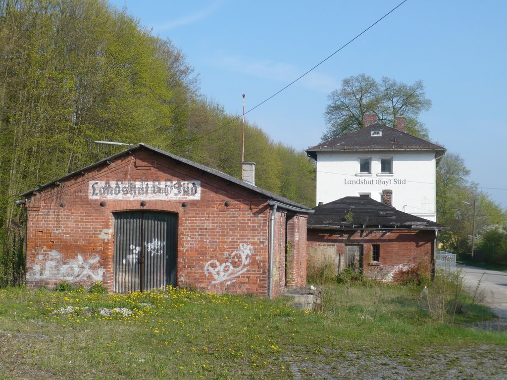 Bahnhof Landshut Süd in Achdorf