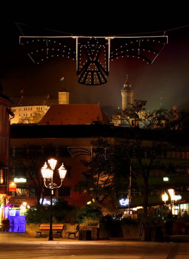 Burg, Castle, Nürnberg, My Seasons Greeting