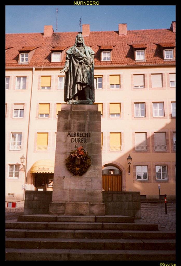 Nürnberg, Albrecht Dürer szobra
