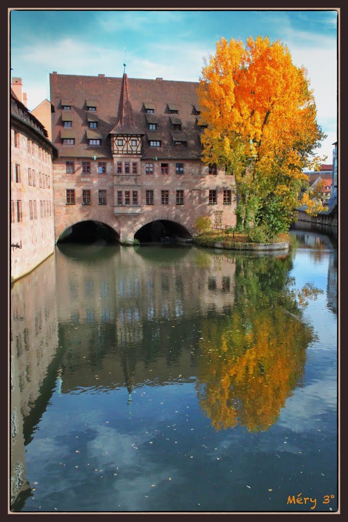Maison sur la rivière Pegnitz