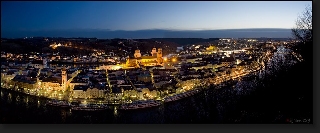 Passau bei Nacht