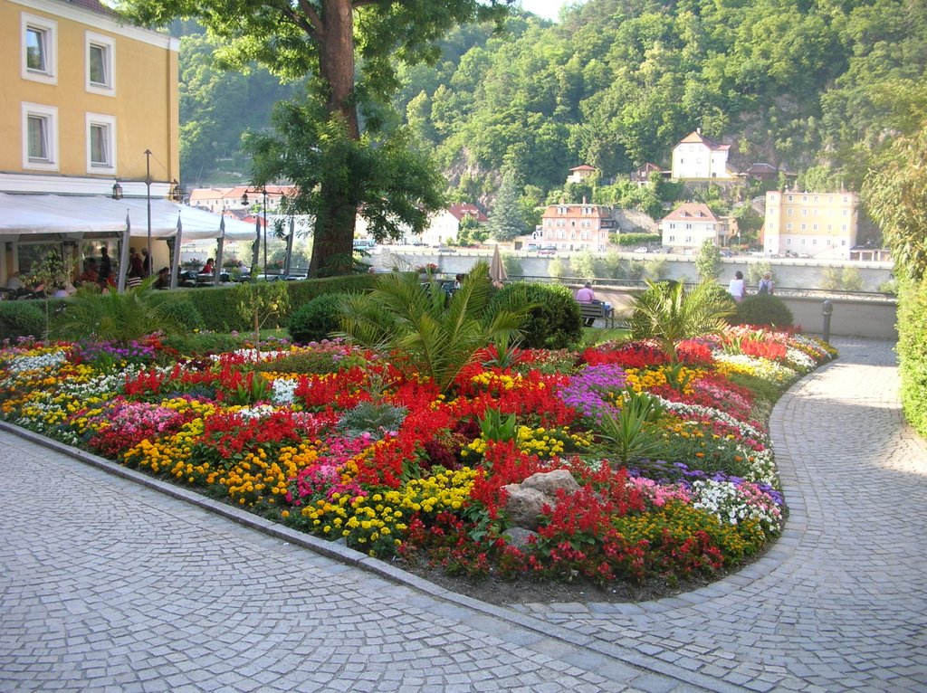 In Passau am Donauufer