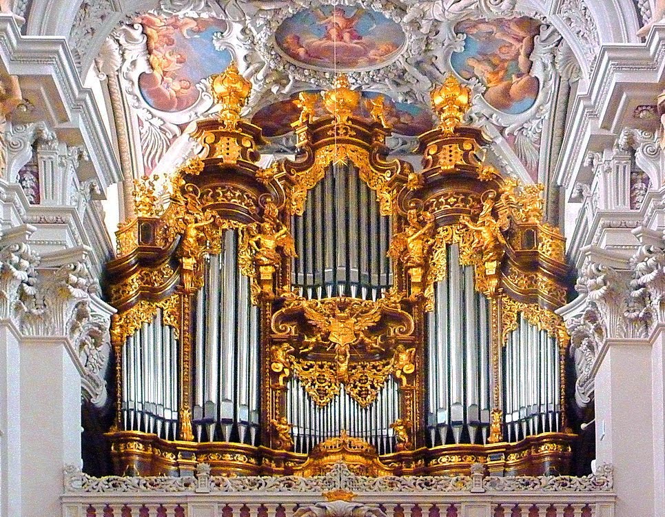 Passau - Dom St. Stephan, Teil der größten Kirchenorgel der Welt