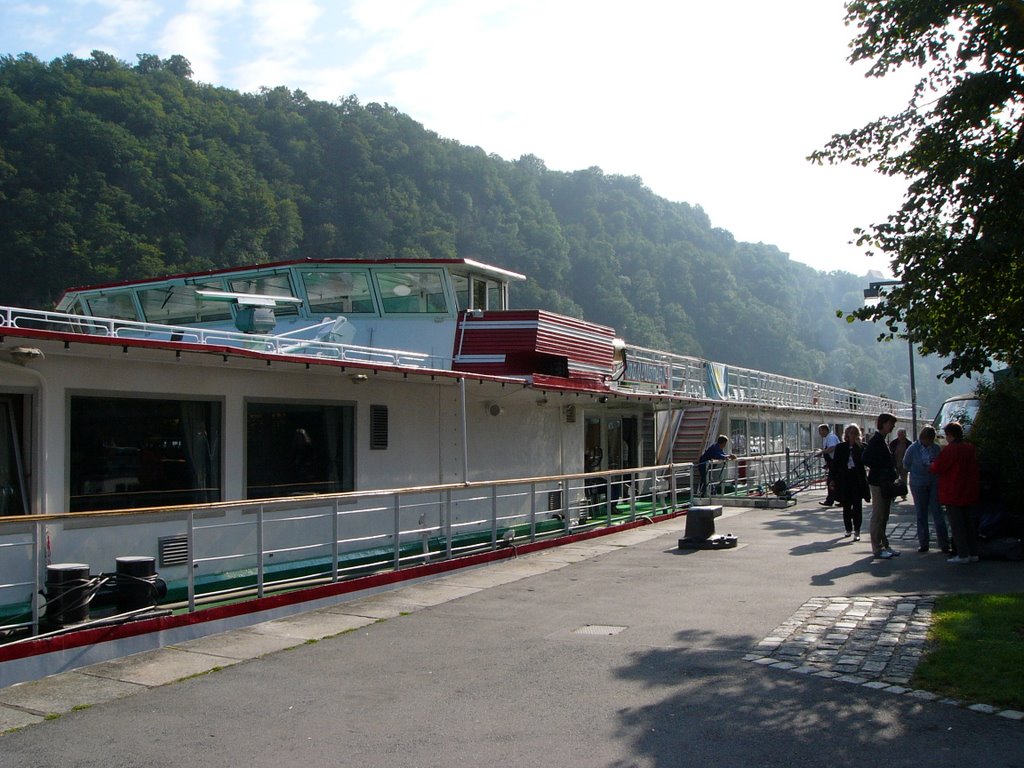 Fluss-Schiff-Hafen Passau