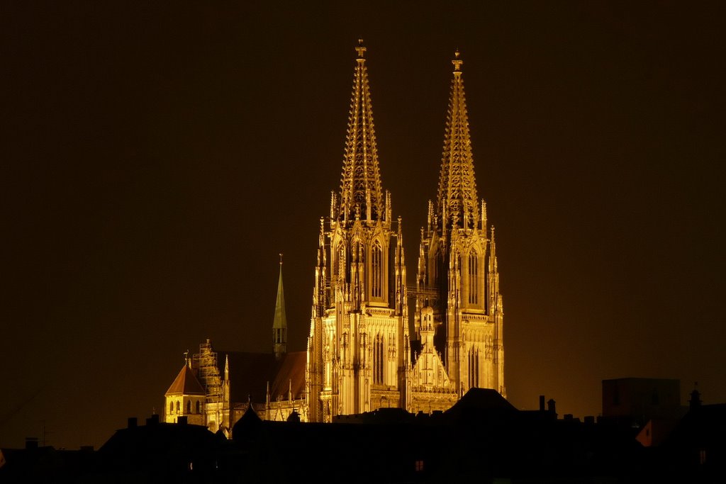 Kathedrale bei Nacht