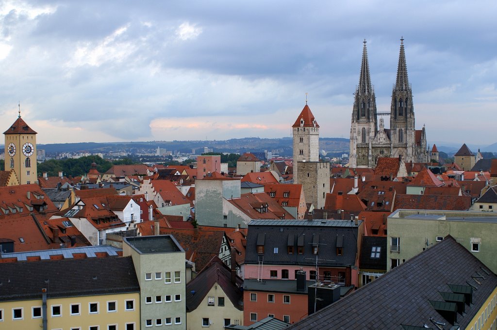 Über den Dächern der Stadt