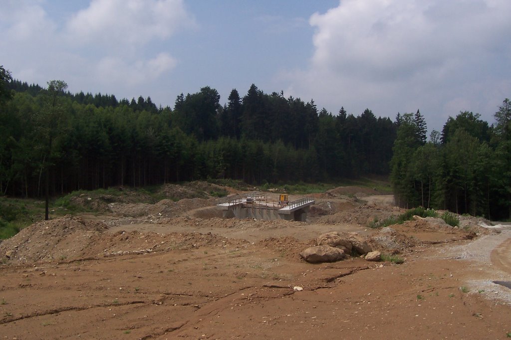 Trasse der Südumgehung