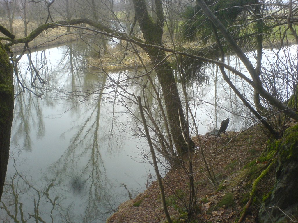 chamb oberhalb Wehr Wutzmühle