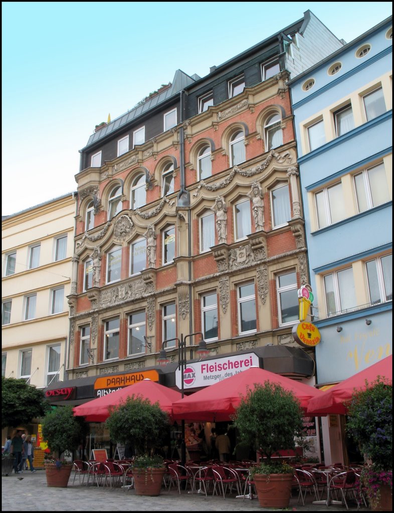 Blick in die Altstadt in Hof an der Saale