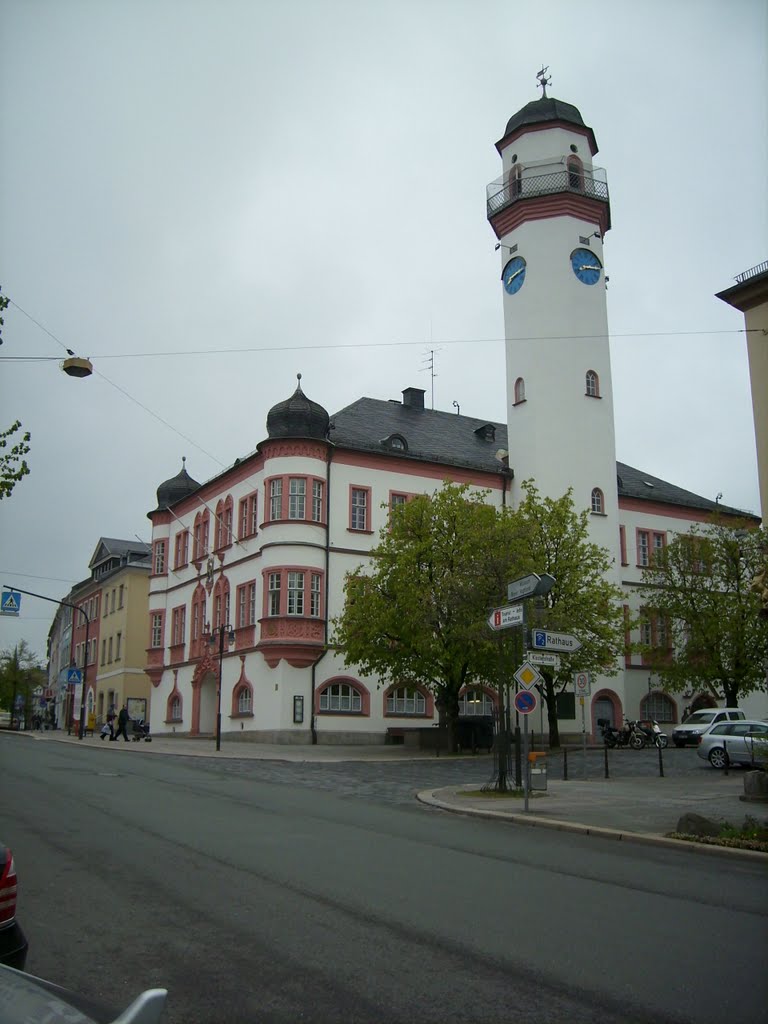 Das Rathaus in Hof