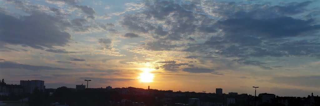 Sonnenuntergang in Hof 27.05.12