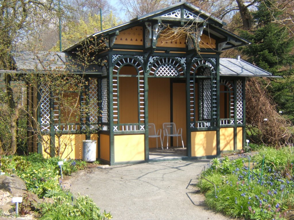 Hof, im Botanischen Garten