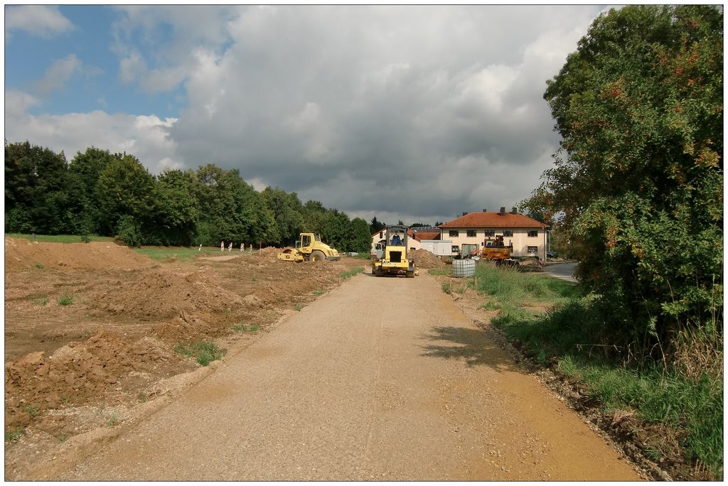 Radweg bei der Frontenhausenerstrasse