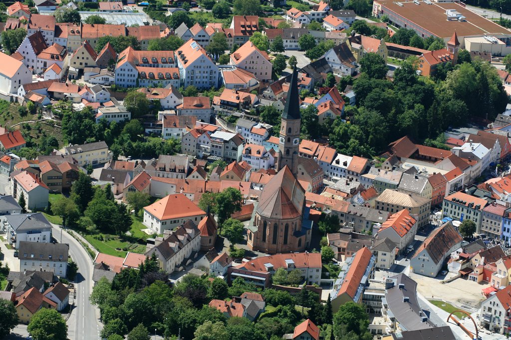 Kirche von oben
