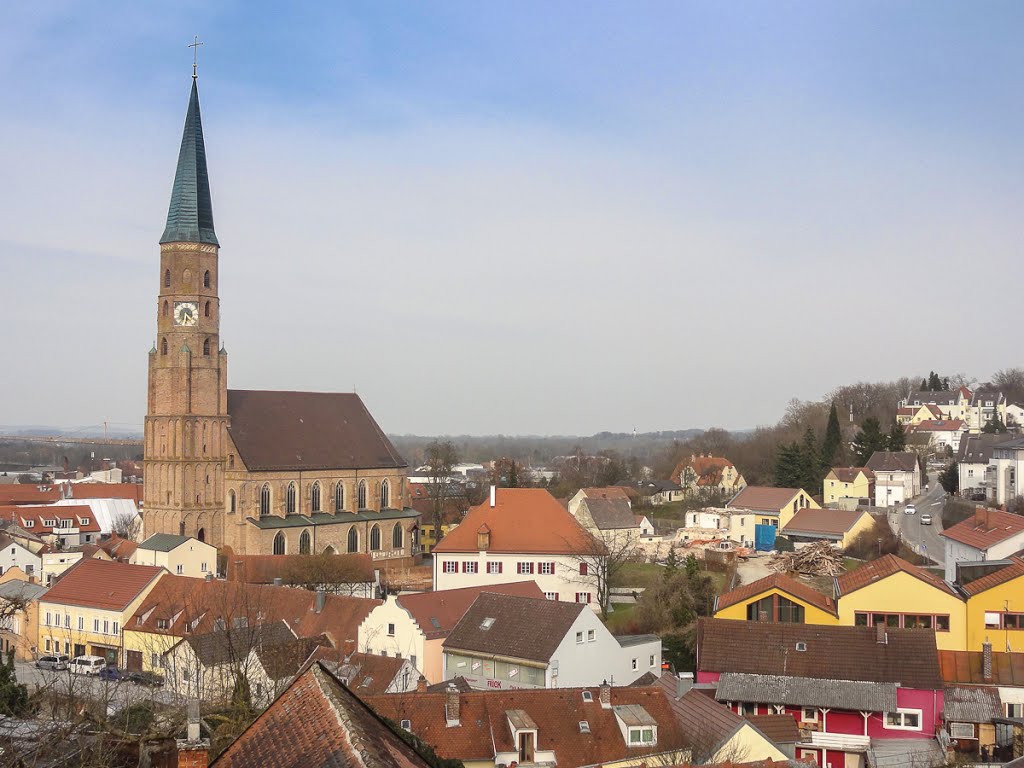Blick auf St. Johannes
