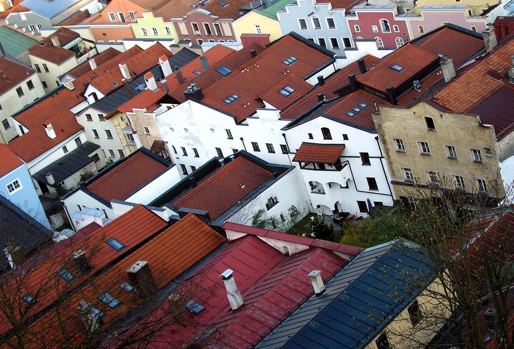 Burghausen Dächer