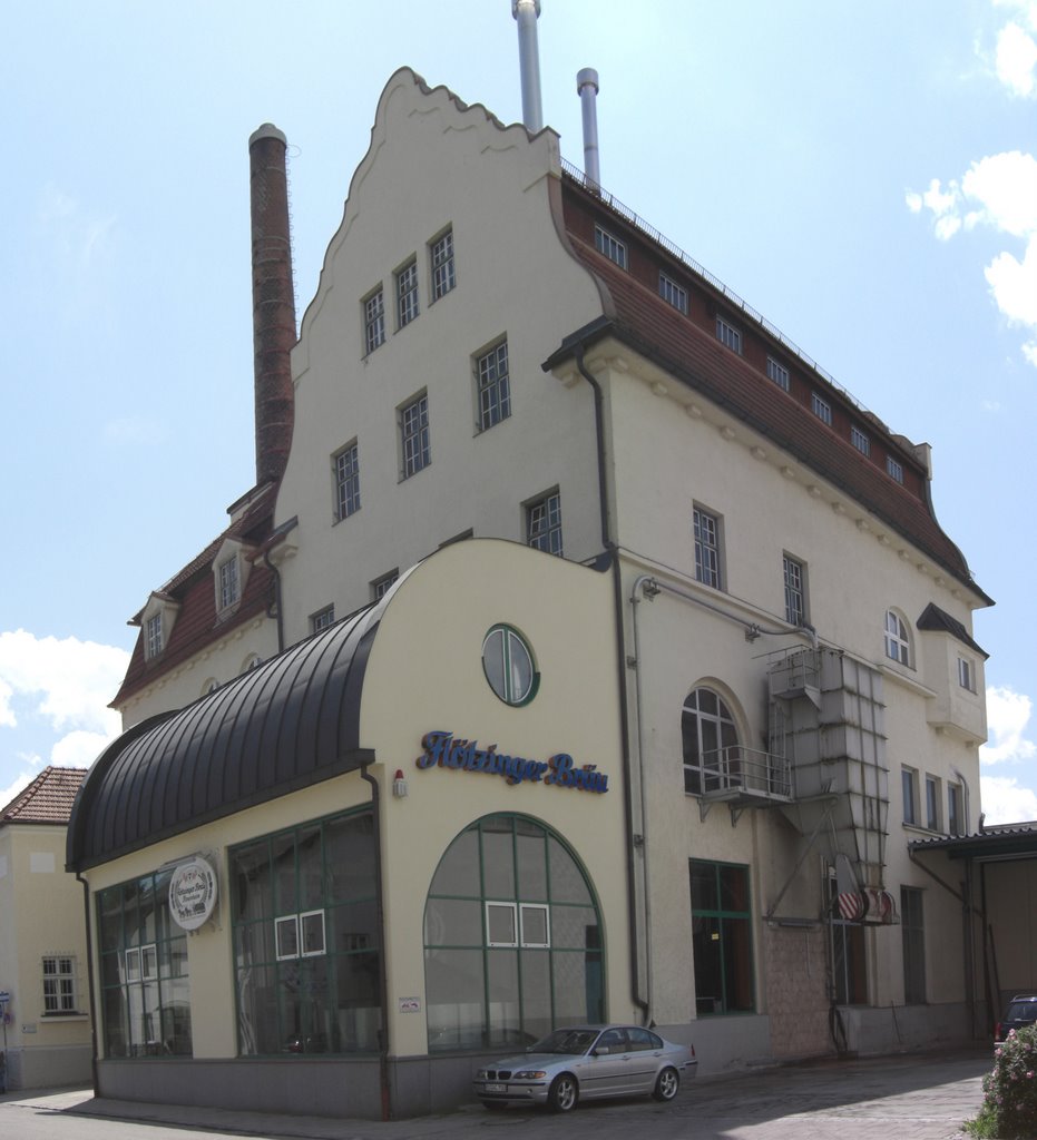 Brauerei Flötzinger in Rosenheim auf der Herzog-Heinrich-Str.
