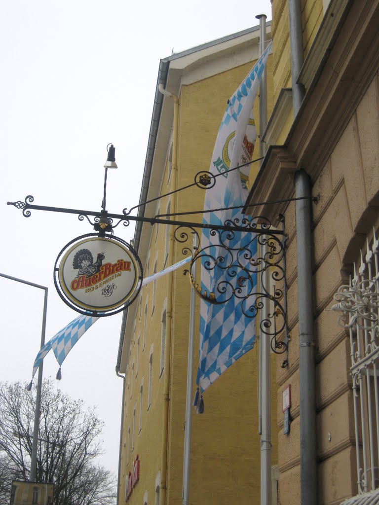 Auer Bräu Schild