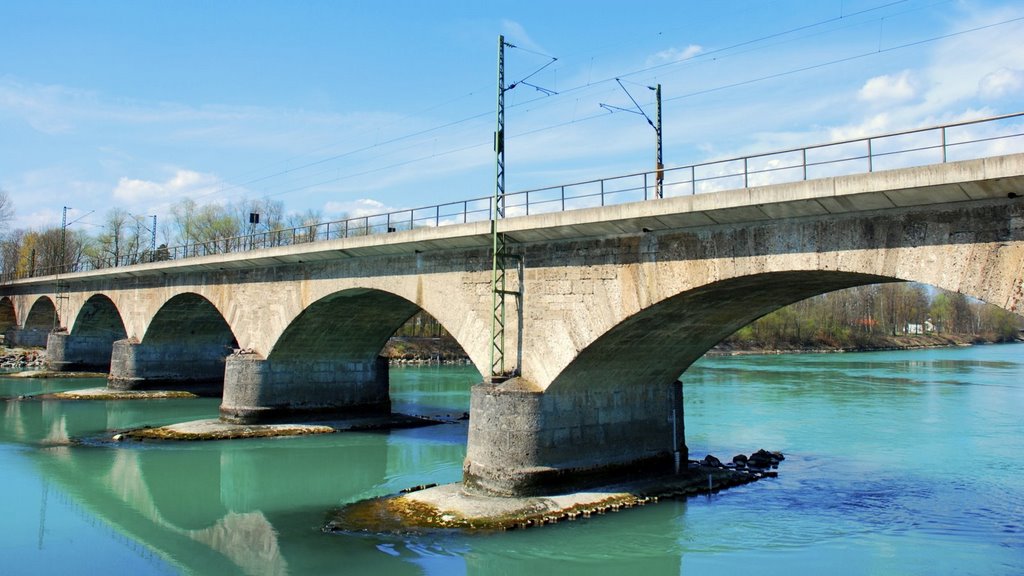 Bahnbrücke über den Inn