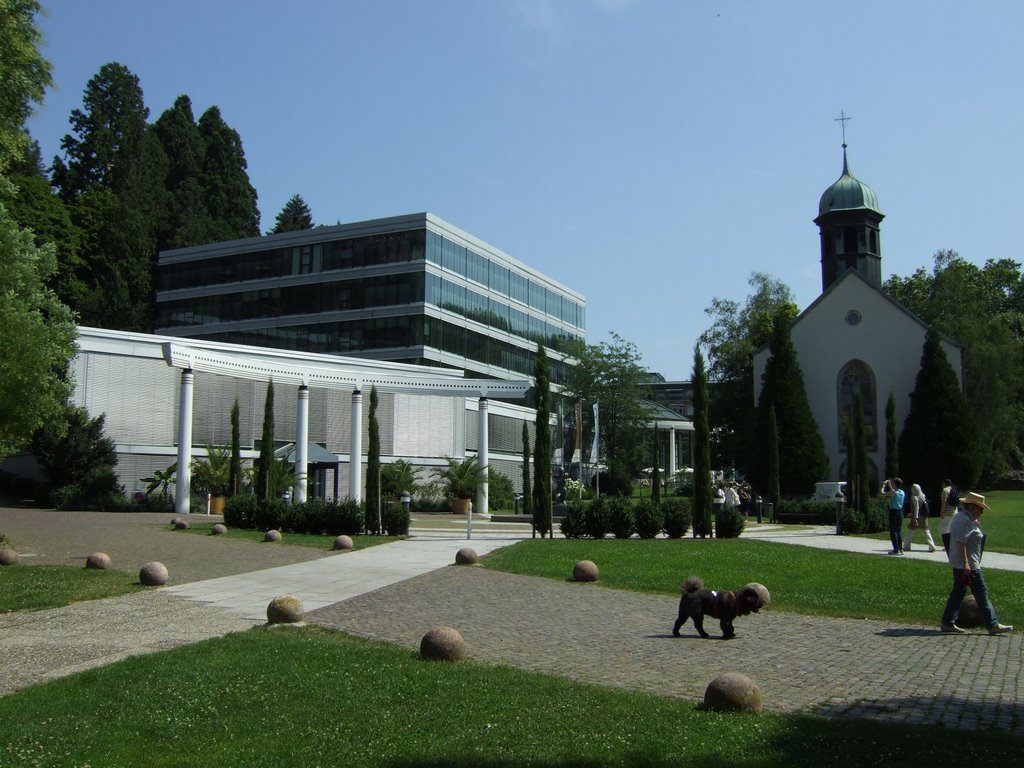 Baden-Baden, Caracalla-Therme und Spitalkirche