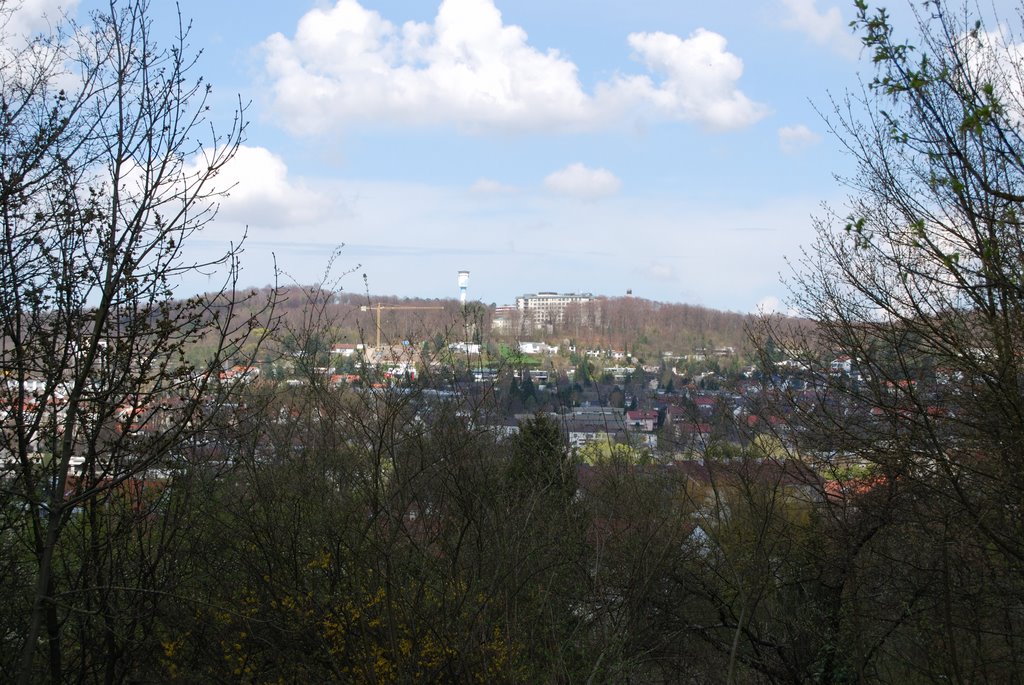 Alemania, Blick auf den Sindelfinger Weinberg